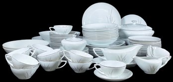 Fine China Of Japan Platinum Wheat China Set