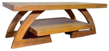Mid Century Carlin Coffee Table, As Is