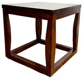 Vintage Square Wood Laminate Table