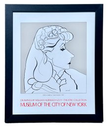 Stylish Greta Garbo Museum Of New York Framed Poster