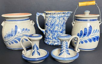 Assorted Signed Pottery