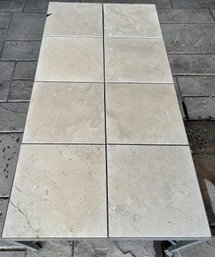 Patio Table Sandstone Tiles (1 Of 2)