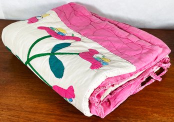 Cute Vintage Flower Quilt