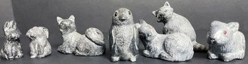 Collection Of Wolf Originals Soap Stone Carvings