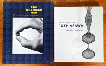 2 Coffee Table Art Books- 'Music Photography Of David Redfern' And 'The Sculpture Of Ruth Asawa'