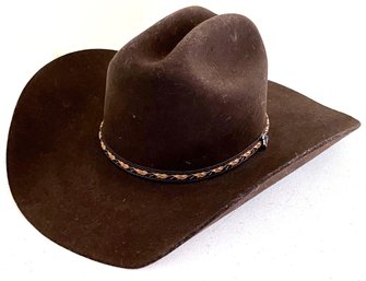 Brown Western Justin's Hat