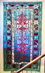 Colorful Woven Rug From Taos Rug & Kilim Gallery