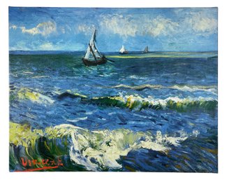 Vincent Van Gogh Seascape Reproduction