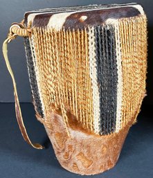 Amazing Woven Animal Hide Drum