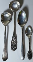 4 Sterling Silver Spoons