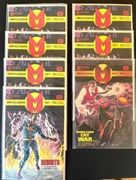 6 #1's And A #2 Miracle Man Comic Books