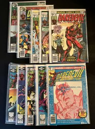 10 Daredevil Comic Books Between #151 To #166