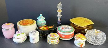 Large Collection Of Trinket Boxes