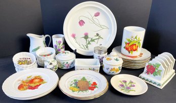 Lovely Collection Of Botanical Servingware