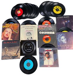 1980's 45 Vinyl Records And More