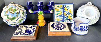 Handpainted European And Mexican Decor