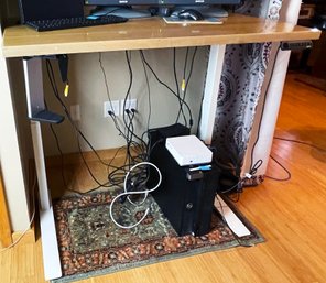 Small Jarvis Standing Desk, As Is (contents Not Included)