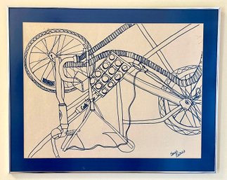 Sarah Dietrich Abstract Bicycle Art