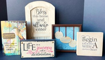 Assorted Inspirational Signs