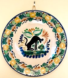 Hand Painted Gorky Gonzalez Guanajuato Mexican Wall Plate