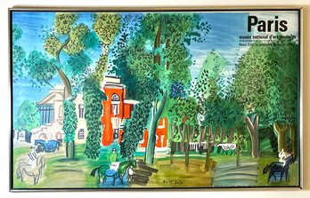 Original Vintage Poster - Raoul Dufy For Paris Musee National D'art Moderne