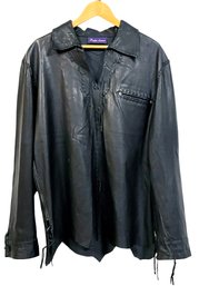 Epic Vintage Ralph Lauren Lambskin Leather Tunic