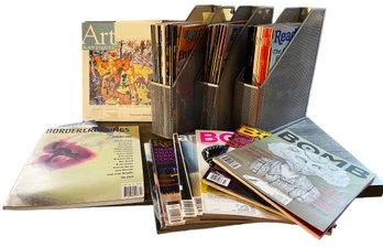 Huge Lot Of Art Magazines Including Bomb, Art & Antiques, Border Crossings & More!