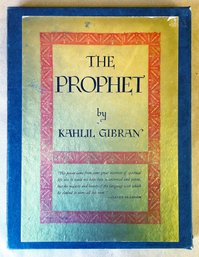 Vintage 'The Prophet' By Kahlil Gibran Hardcover, Borzoi Book Illustrated Edition