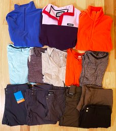 Large Lot Of Women's Athleisure Clothing- Marmot, Columbia, North Face & More!