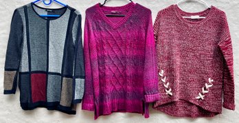 3 Cozy Women's Sweaters Including Prana