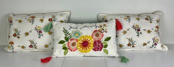 Cute Embroidered Pillows