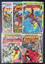 5 Daredevil And The Black Widow Comics Books Between #93 & #107