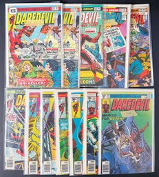 12 Daredevil Comic Books Between #133 & #159