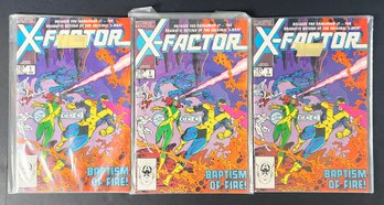 3 X-Factor #1 Comic Books, Bagged