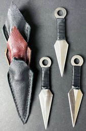 What Appear To Be Hand Forged Throwing Knives