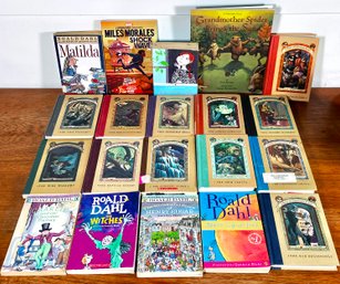 Classic Young Adult Fiction Books- Lemony Snicket,  Roald Dahl & More!