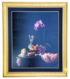 Framed Giclee On Canvas, 'Oggetti Semplici' By Dario Campanile (Italy B. 1948), #38/75