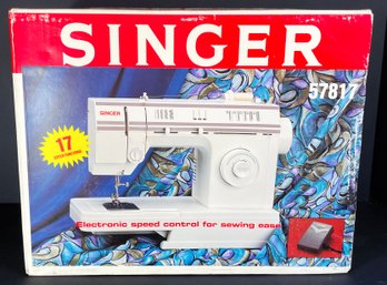 Singer Sewing Machine Model 57817 In Box