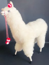 Large Alpaca With What Appears To Be Alpaca Fur