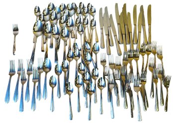 Silverware Set Along With Assorted Silverware