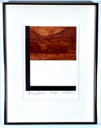 ' Ryoanji Garden ' Artwork Signed By HB Blum