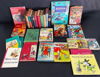 Vintage And Antique Books Including Classics