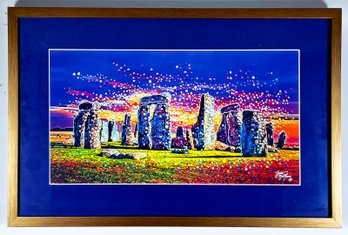 Julia Watkins Stonehenge Art Print