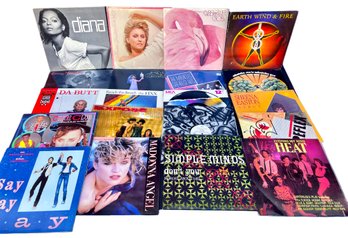 20 Vinyl Record Albums Including Earth, Wind, & Fire, Diana Ross, Stevie Knicks, Culture Club, And More