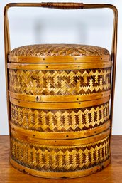 Vintage Chinese 3-tier Wedding Basket