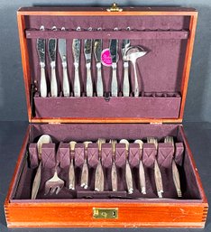 Mid Century Gorham Classique Sterling Silver Flatware Set