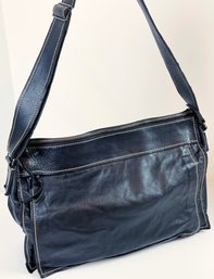 Vintage Miu Miu Black Leather Messenger Bag READ DESCRIPTION