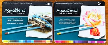 New In Box Aquablend Artist's Watercolor Pencils By Spectrum Noir