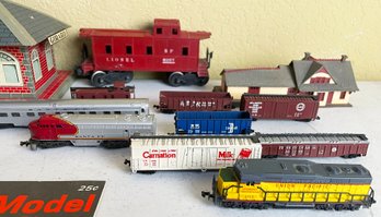 Large Collection Of Vintage Trains, Many Are Lionel