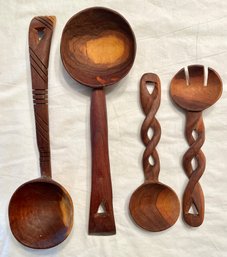 Carved Wood Serving Pieces